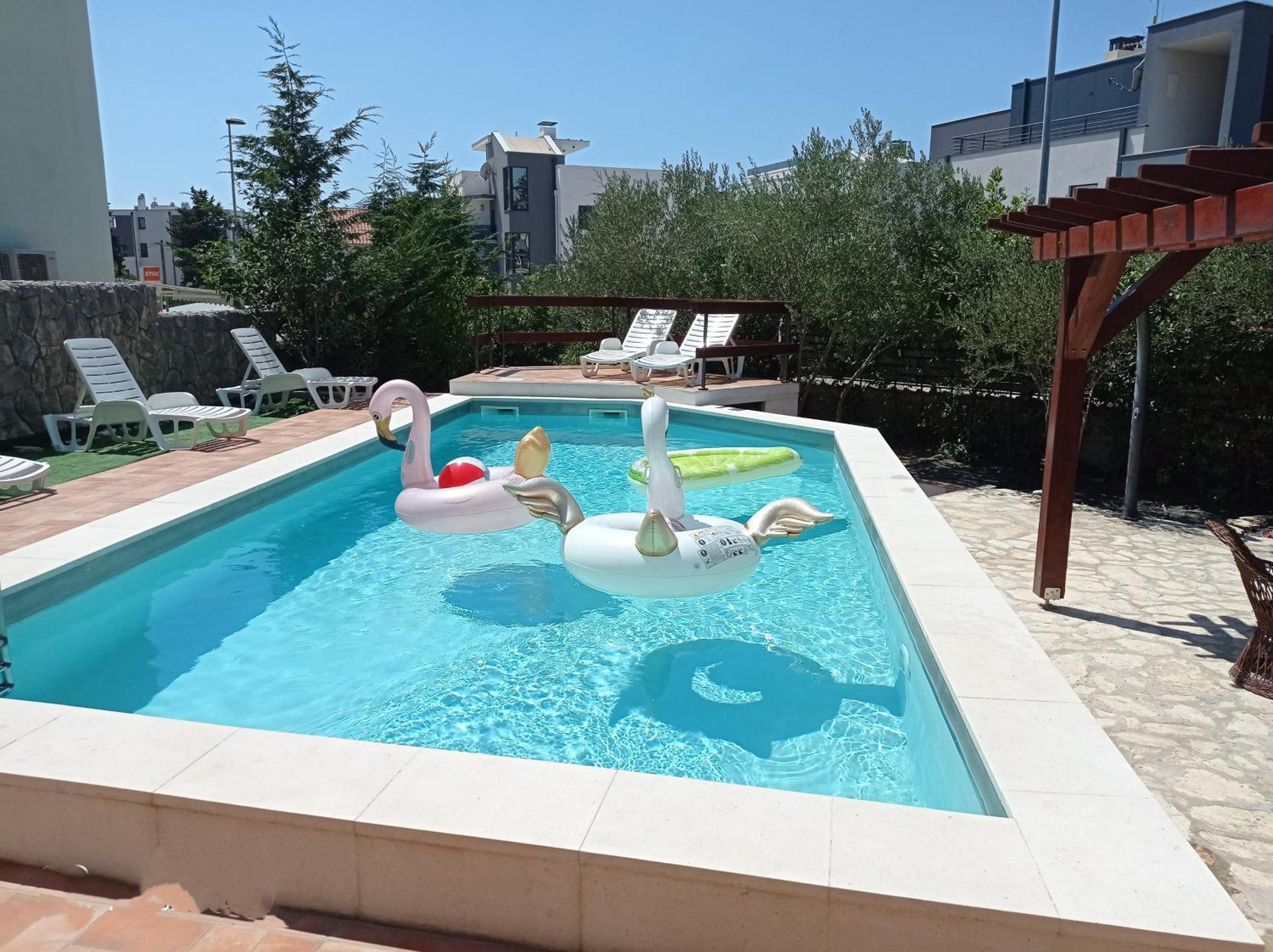 Villa Niko With Private Swimming Pool Задар Екстериор снимка