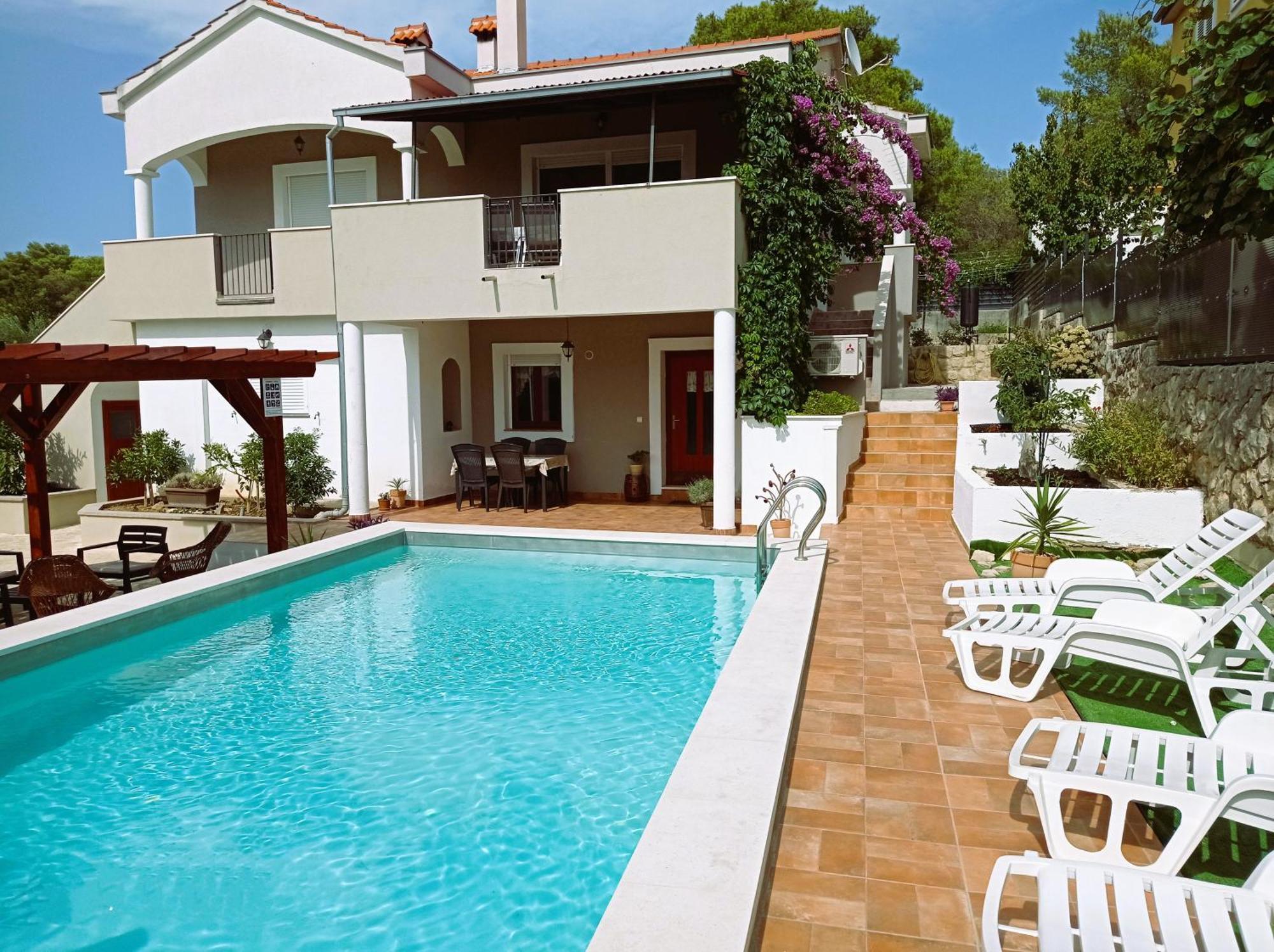 Villa Niko With Private Swimming Pool Задар Екстериор снимка